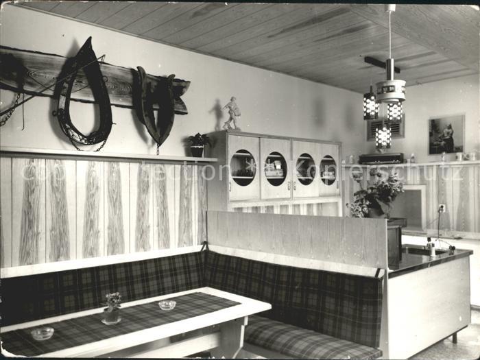 Helmsgruen Bauernstube Ferien Schulungsobjekt VEB Suedthueringer Moebelwerke The