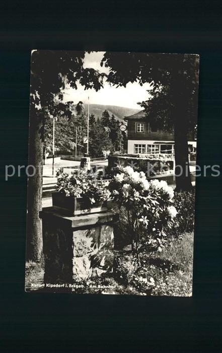 Kipsdorf Partie am Bahnhof