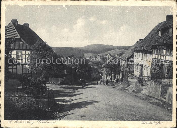St Andreasberg Harz Breitestrasse
