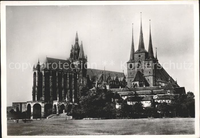 ERFURT  CITY Dom und Severikirche