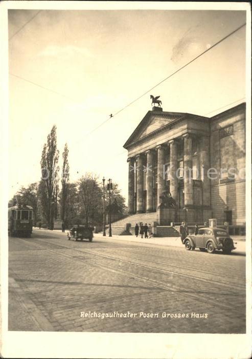 Posen Poznan Reichsgautheater Grosses Haus NZ3