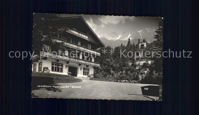 Innsbruck Hungerburg Seehof Hotel Restaurant Alpen