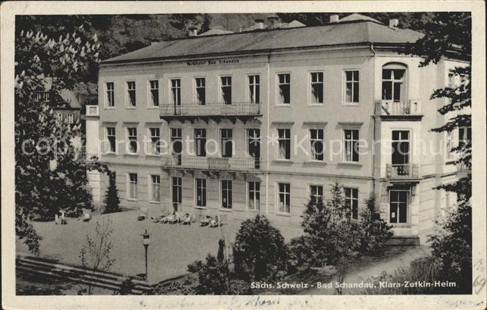 Bad Schandau Klara Zetkin Heim Saechsische Schweiz