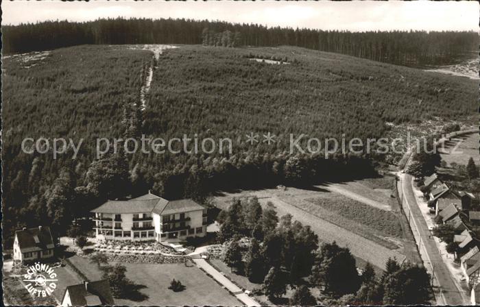 Neuhaus Solling Park Hotel Duesterdiek Fliegeraufnahme