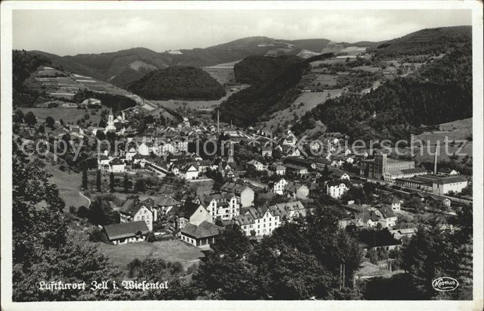 Zell Wiesental Panorama Luftkurort Schwarzwald