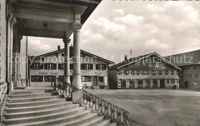 Weiler-Simmerberg Kirchplatz Gasthof Engel