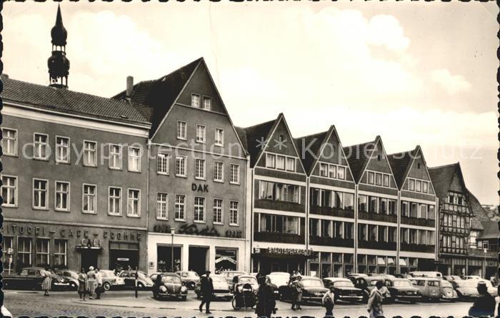 Soest Arnsberg Markt mit Sparkassen Neubau