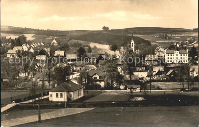 Pockau Teilansicht Kirche