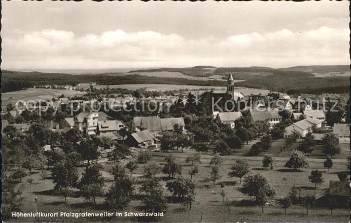 Pfalzgrafenweiler Panorama Hoehenluftkurort Schwarzwald