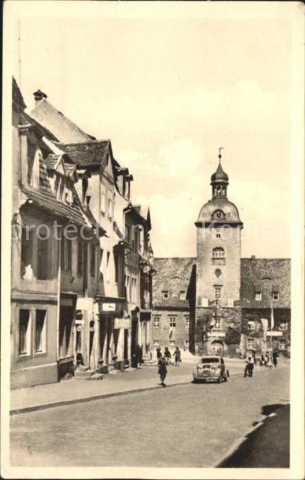 Querfurt Sachsen-Anhalt Blick zum Markt