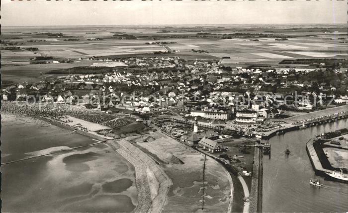Buesum Nordseebad Fliegeraufnahme