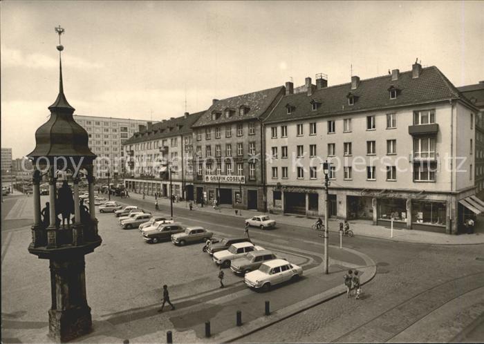 MAGDEBURG  CITY Denkmal des Magdeburger Reiters Alter Markt