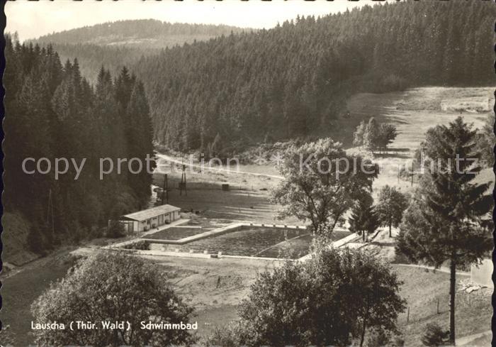 Lauscha Schwimmbad Thueringer Wald