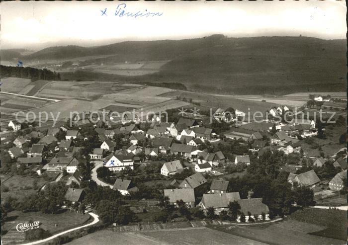 Hummersen am Koeterberg Fliegeraufnahme