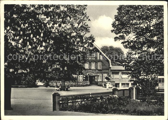 Hagen Bremischen Hotel Restauration Auf dem Keller 19. Jhdt. Kastanienbaum