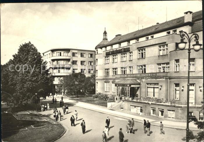 Podebrady Lazensky ustav Heilanstalt Prof Libensk