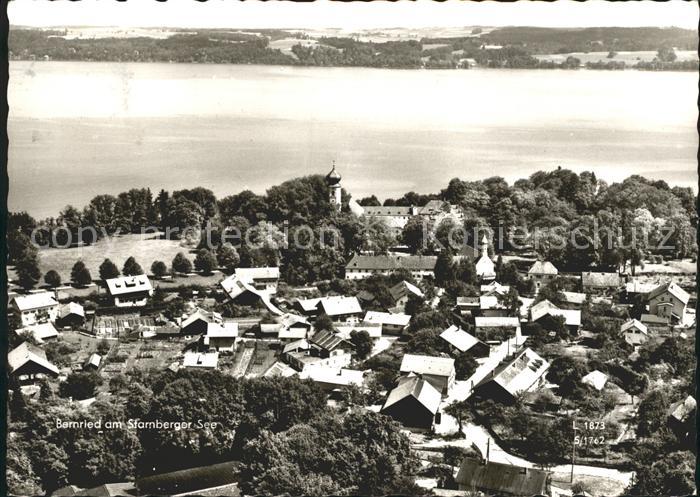 Bernried Starnberger See Fliegeraufnahme