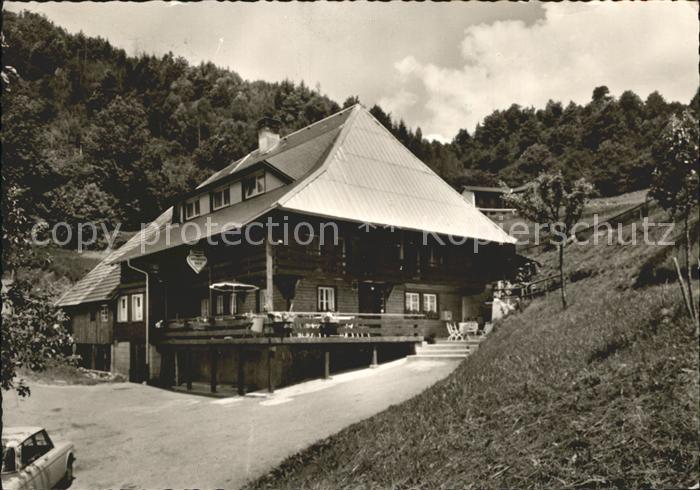 Schoenau Schwarzwald Gasthaus Zur schoenen Aussicht