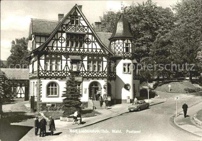 Bad Liebenstein Postamt Fachwerkhaus