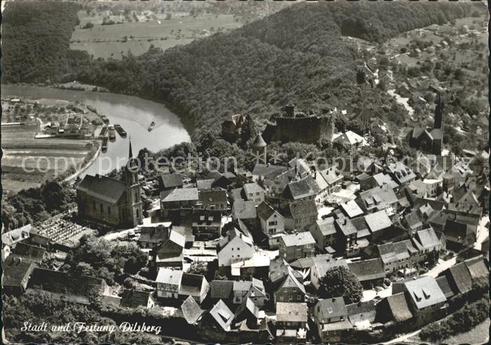 Dilsberg Stadt und Festung Fliegeraufnahme