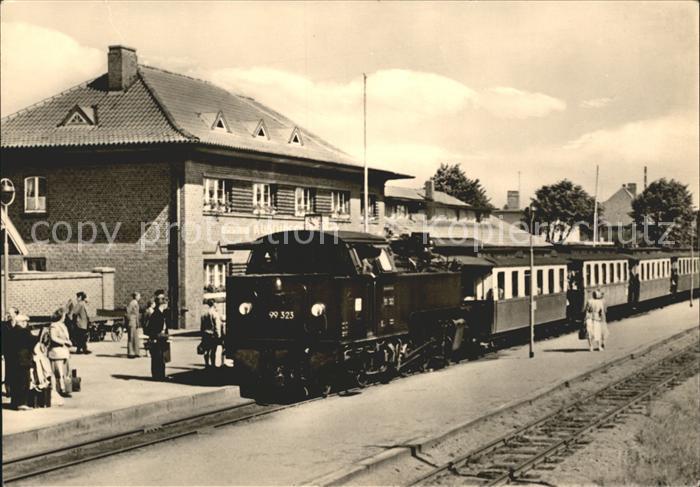 Kuehlungsborn Ostseebad Baederbahn Molly Bahnhof