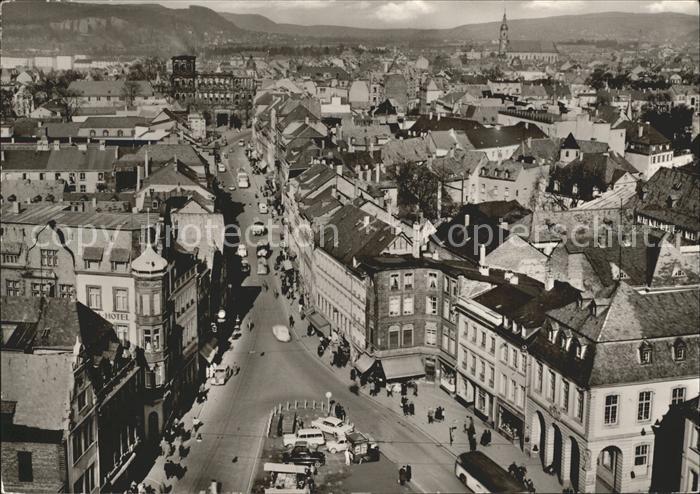 TRIER  CITY Blick vom St Gangolfsturm zur Porta Nigra