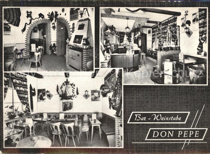 Koeln Rhein Bar Weinstube Don Pepe