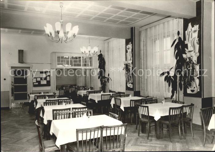Bad Wilsnack Puschkin Kurhaus Speiseraum