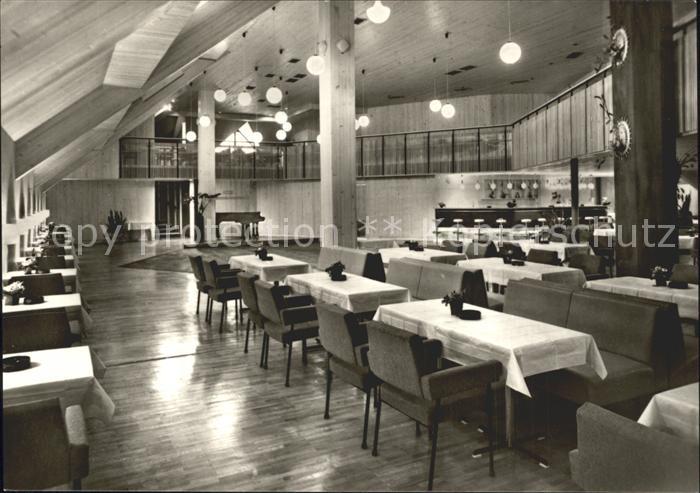 Oberhof Thueringen Grossgaststaette Oberer Hof Joel Bar