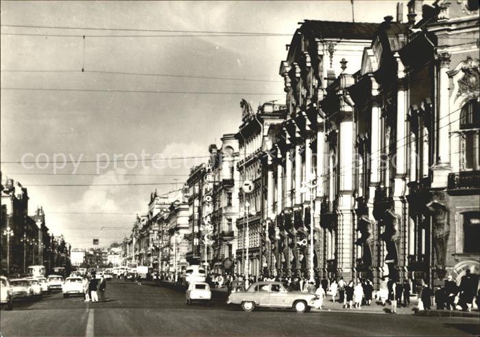 St Petersburg Leningrad Newski Prospekt