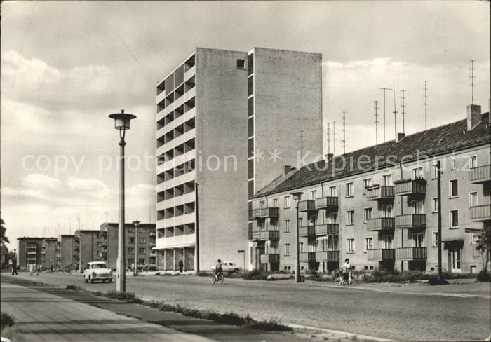 Weissenfels Saale Merseburger Strasse Hochhaus