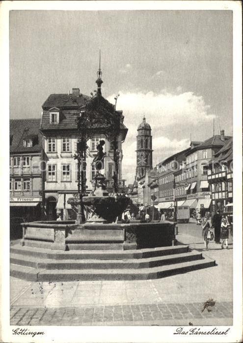 Goettingen Niedersachsen Gaenseliesel Turm