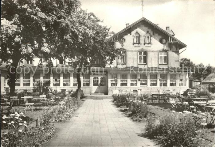 Plau See FDGB Erholungsheim Waldheim