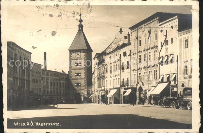 Wels Oberoesterreich Hauptplatz