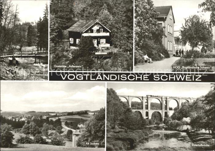 Jocketa Triebtal Gaststaette Adlerstein HOG Vogtlaendische Schweiz Elstertalbrue