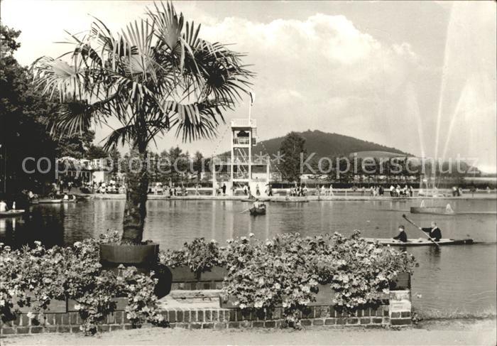 Grossschoenau Sachsen Waldbad Kajak