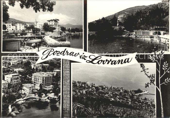 Lovrana Bucht Teilansichten