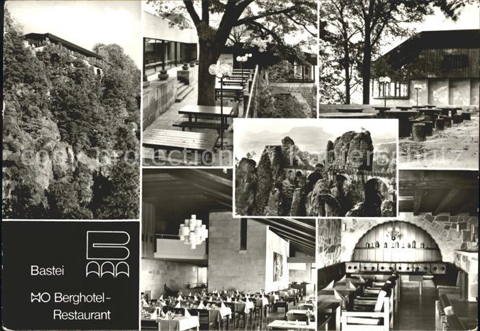 Rathen Saechsische Schweiz Bastei HO Berghotel Restaurant