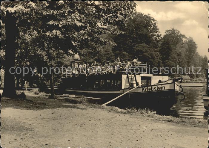 Talsperre Kriebstein Faehre