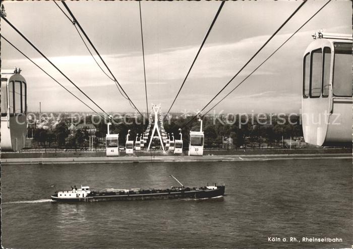 Koeln Rhein Rheinseilbahn