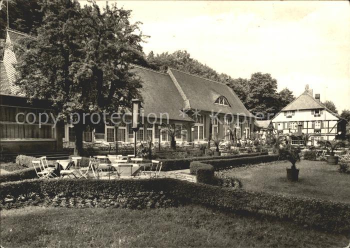 Wernigerode Harz Konsum Grossgaststaette Storchmuehle