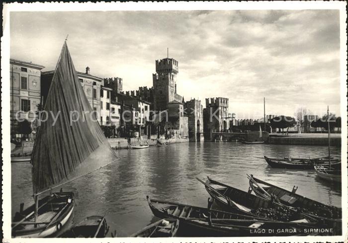 Sirmione Lago di Garda Segelboot
