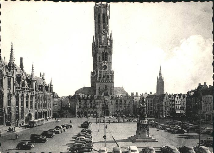 BRUGGE Bruges Belgie Grote Markt