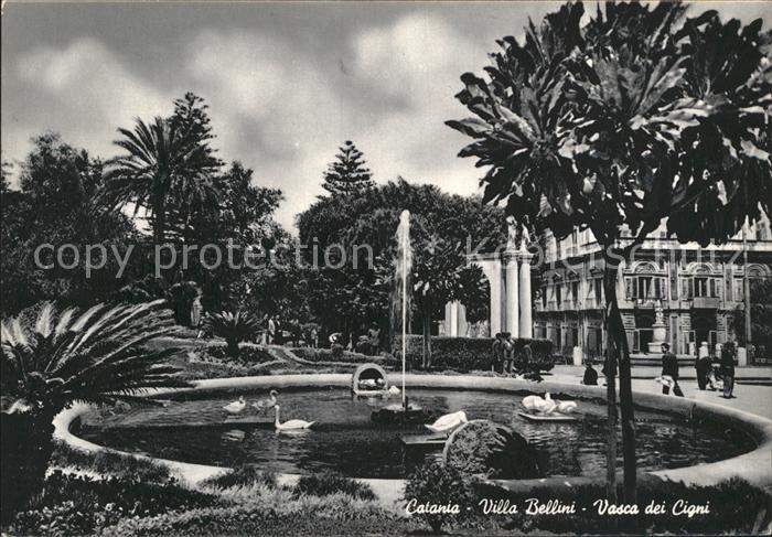 Catania Villa Bellini Vasco dei Cigni