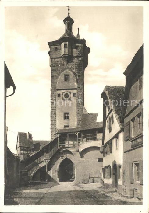Rothenburg Tauber Klingenturm