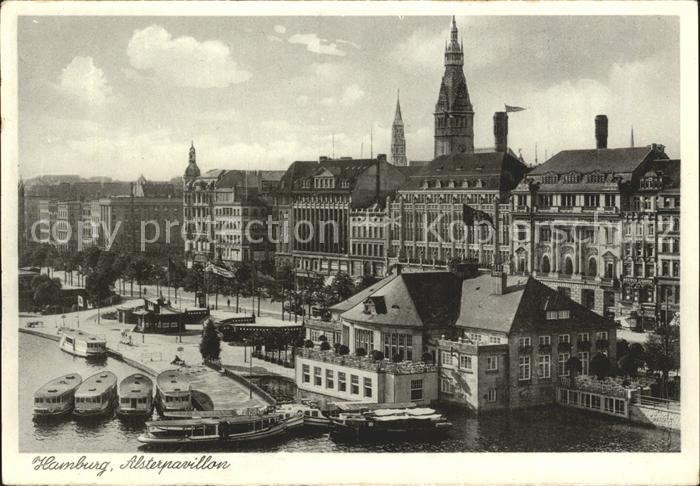 HAMBURG  CITY Alsterpavillon