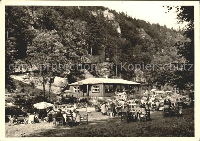 Pottenstein Oberfranken Wald Cafe