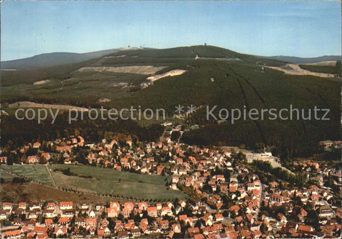 Braunlage Harz Fliegeraufnahme