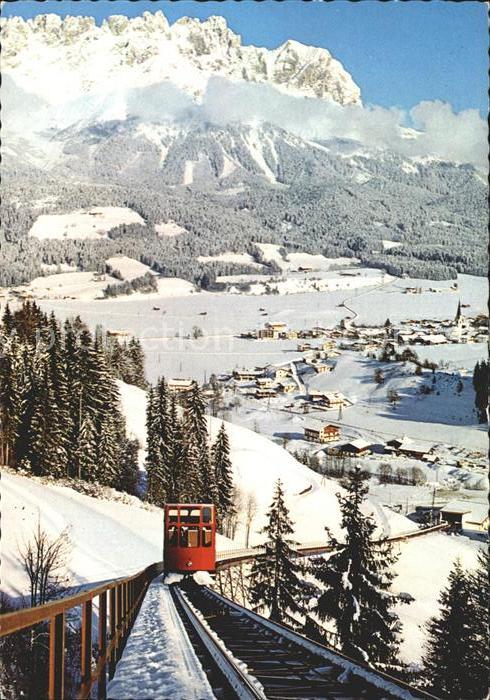 Ellmau Tirol Tirol Sport Center Hartkaiser Standseilbahn