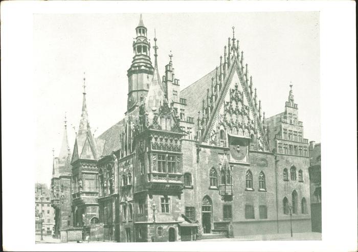 Breslau Niederschlesien Rathaus
